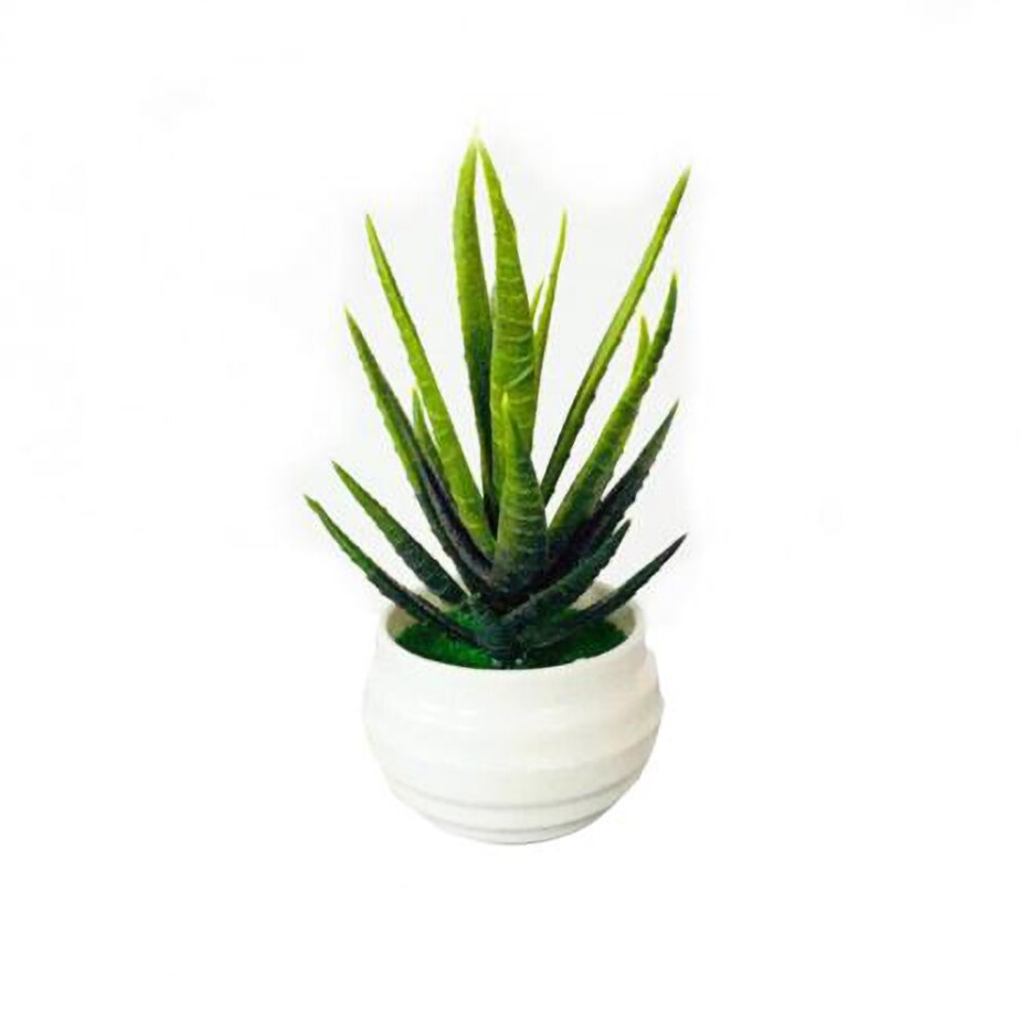 Yorkills Set Of 6 Potted Artificial Flowers Fake Flowers With Vase Faux Flowers In Pot, Spring