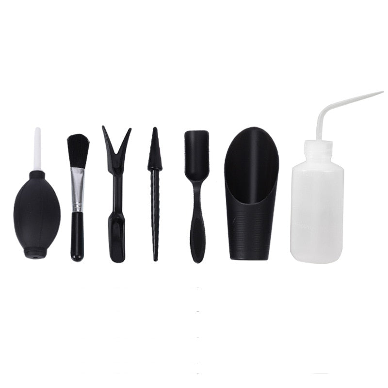 Succulent Plants Tool Set for Indoor Plant Home Garden Kit Black Potti –  Change Yard