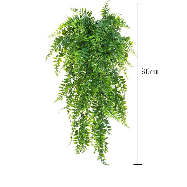 85CM Artificial Hanging Flower Plant Fake Vine Willow Rattan Flower Artificial Hanging Plant for Home Garden Wall Decoration