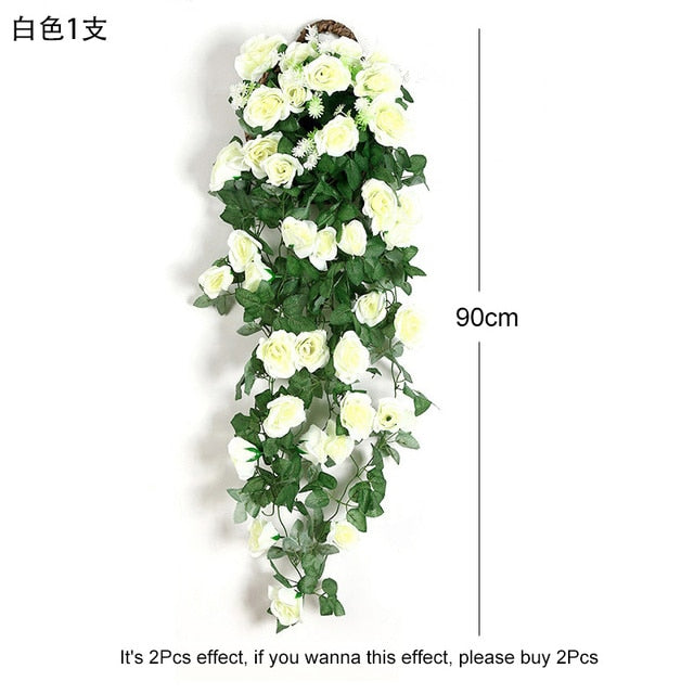 Violet Artificial Flower Party Decoration Simulation Valentine's Day Wedding Wall Hanging Basket Flower Orchid fake Flower