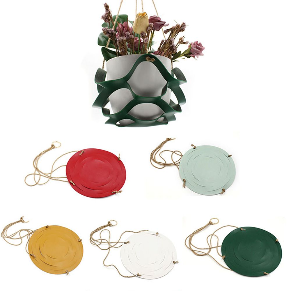leather air plant holder PU Leather Air Suspension Belt Home Decor Indoor Hanging Baskets Hangi – Change Yard